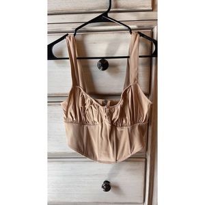 Womens bustier top